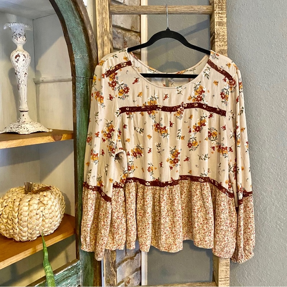 Maurice’s Floral Blouse